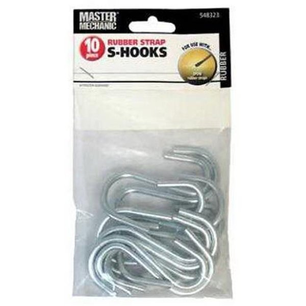 Trade Of Amta Trade of Amta 548323 Zinc Coated S Hooks - Pack of 10 548323